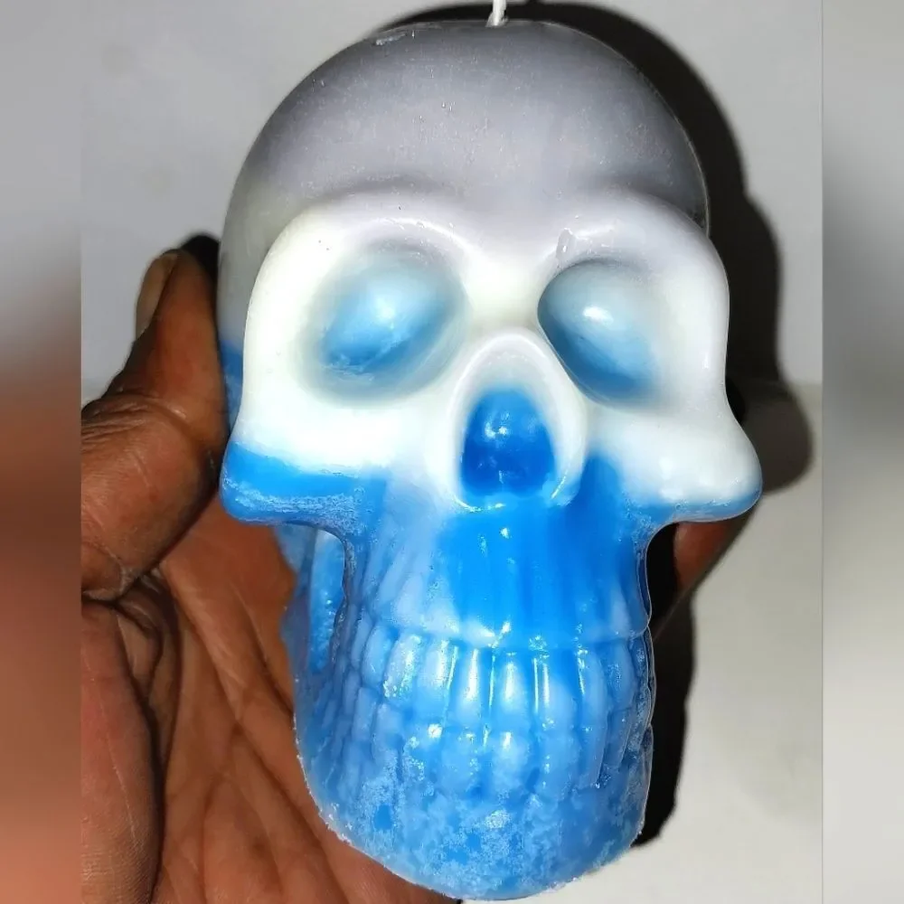 Hand crafted limited edition from our raging skull candle collection